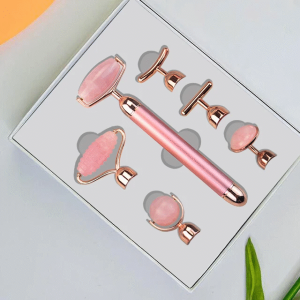 1715830461910 Masajeador Facial Rodillo de jade 6 piezas en 1 eléctrico con vibrador™