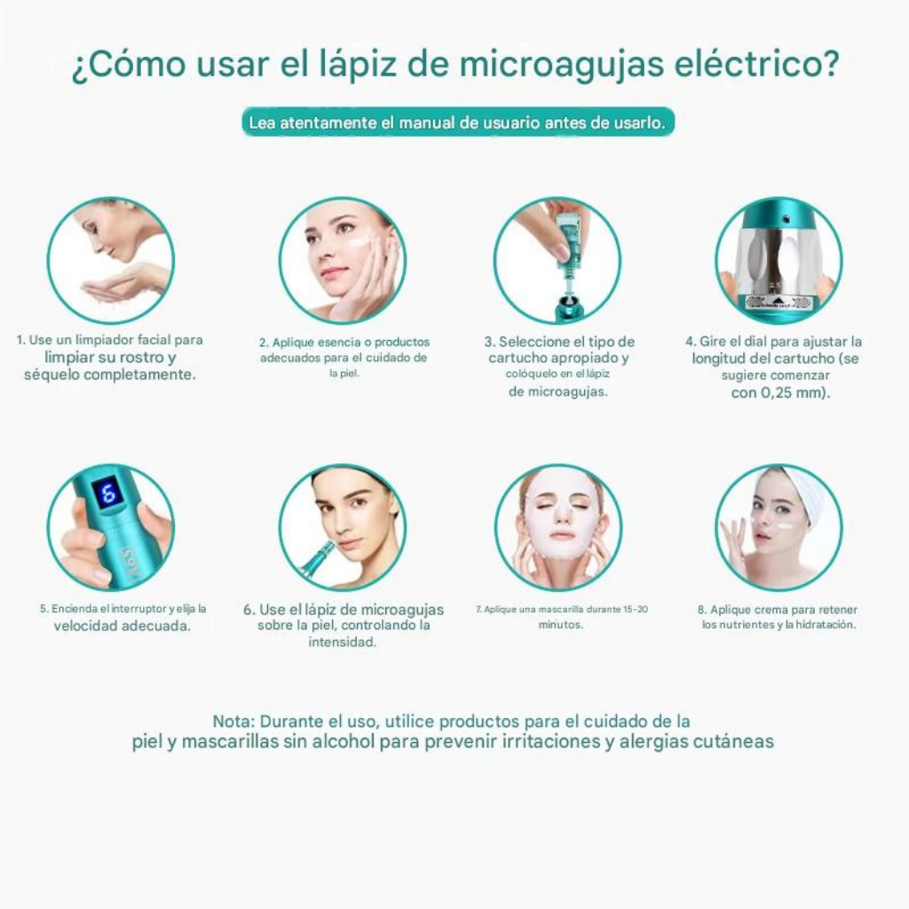 Dr. Pen A6S Microneedling Profesional con Tecnología Digital y Doble Batería™