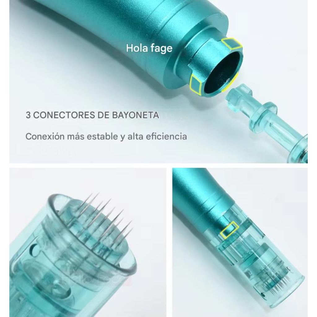 Dr. Pen A6S Microneedling Profesional con Tecnología Digital y Doble Batería™
