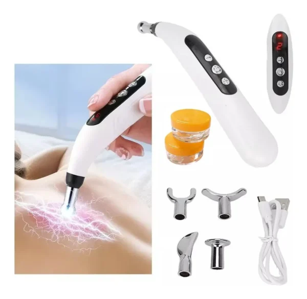 Pluma de Acupuntura Portátil Alivio Natural e Inmediato del Dolor Muscular Estimula, Relaja Músculos, Reduce Estrés™