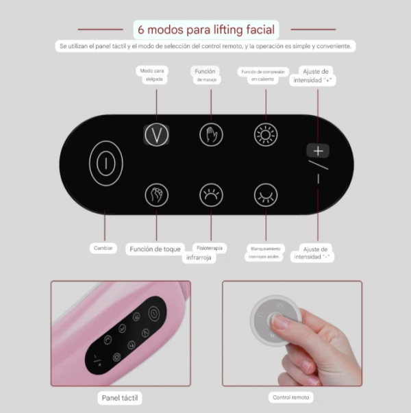 Reductor Facial de Papada y Cachetes Adelgazador Facial Profesional™