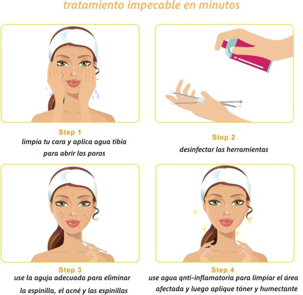 Kit Facial Pro 16 Pzs – Acero Inoxidable™