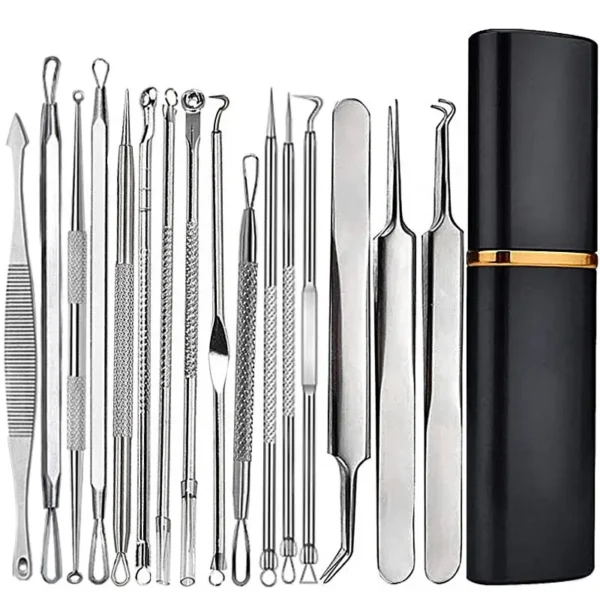 Kit Facial Pro 16 Pzs – Acero Inoxidable™
