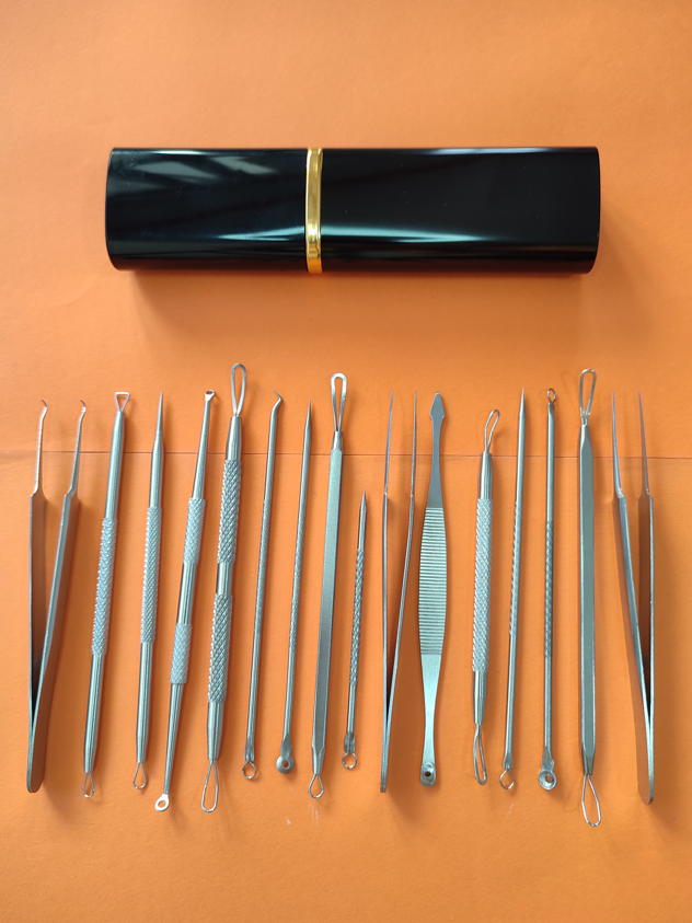 Kit Facial Pro 16 Pzs – Acero Inoxidable™