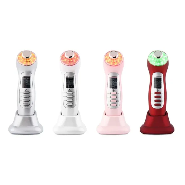 Rejuvenecedor Facial 5-1 EMS, Ultrasonido y LED™