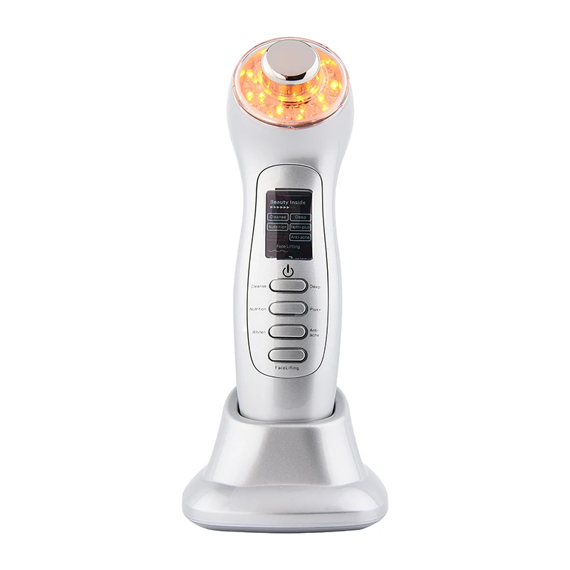 Rejuvenecedor Facial 5-1 EMS, Ultrasonido y LED™