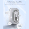 Inyector de oxígeno portátil con infusor de suero a base de agua NANO NIEBLA FACIAL™