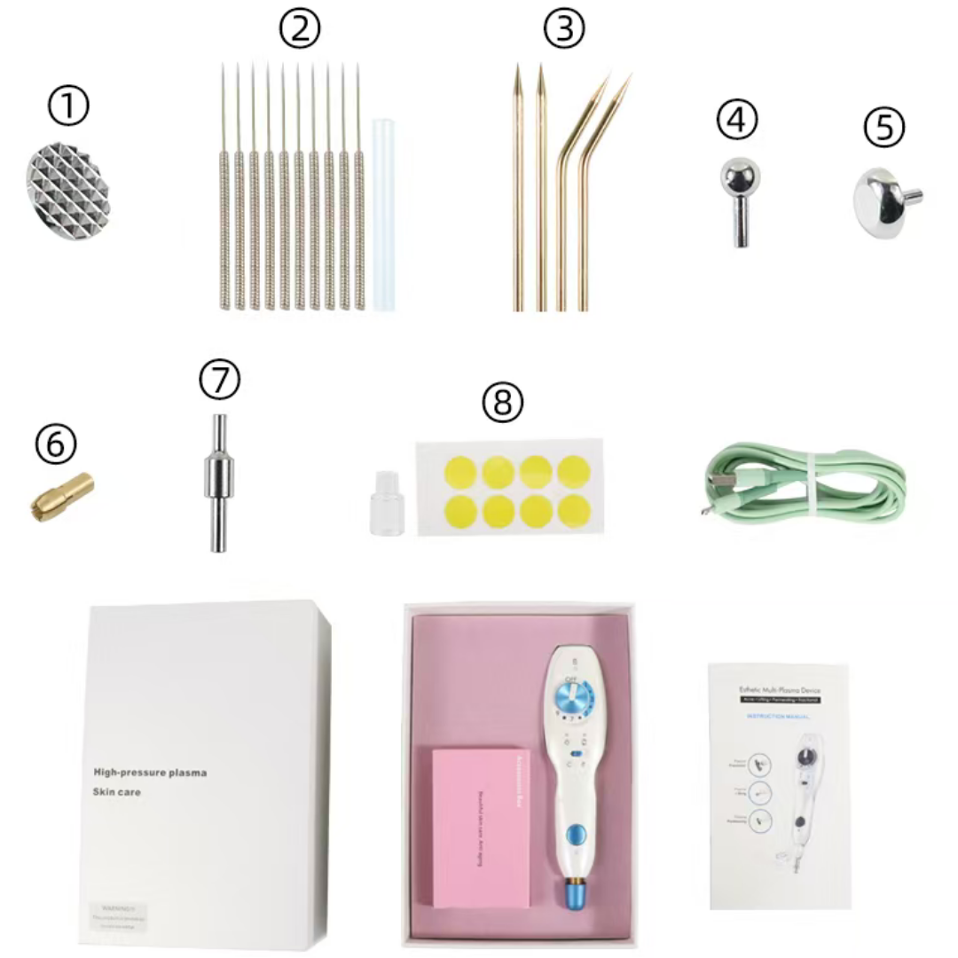 Kit Completo Repuesto P/ Plasma Fibroblast Pen Profesional®