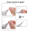 x25 Agujas Finas Plasma Pen Original 20 Finas 3 Gruesas + 2 Seguros
