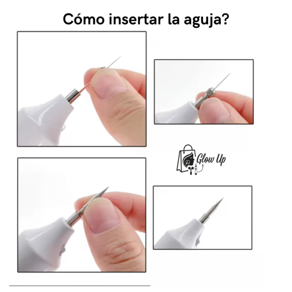x25 Agujas Finas Plasma Pen Original 20 Finas 3 Gruesas + 2 Seguros