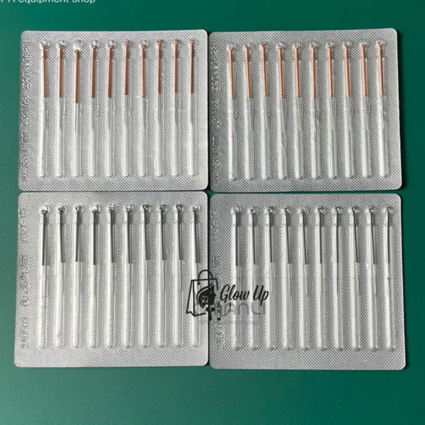 x25 Agujas Finas Plasma Pen Original 20 Finas 3 Gruesas + 2 Seguros