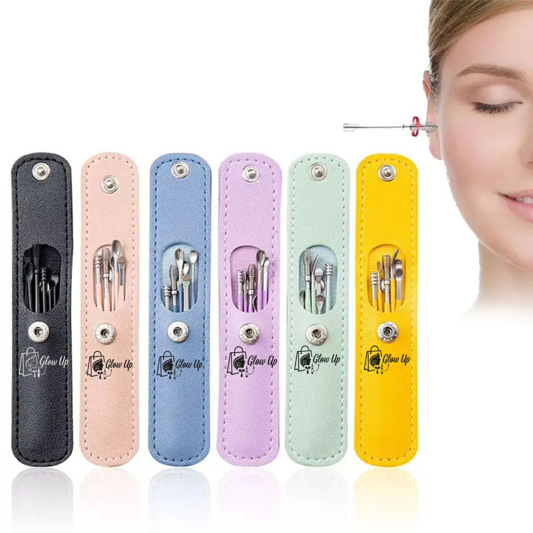 1 Set Limpiador de oídos de Acero Inox™