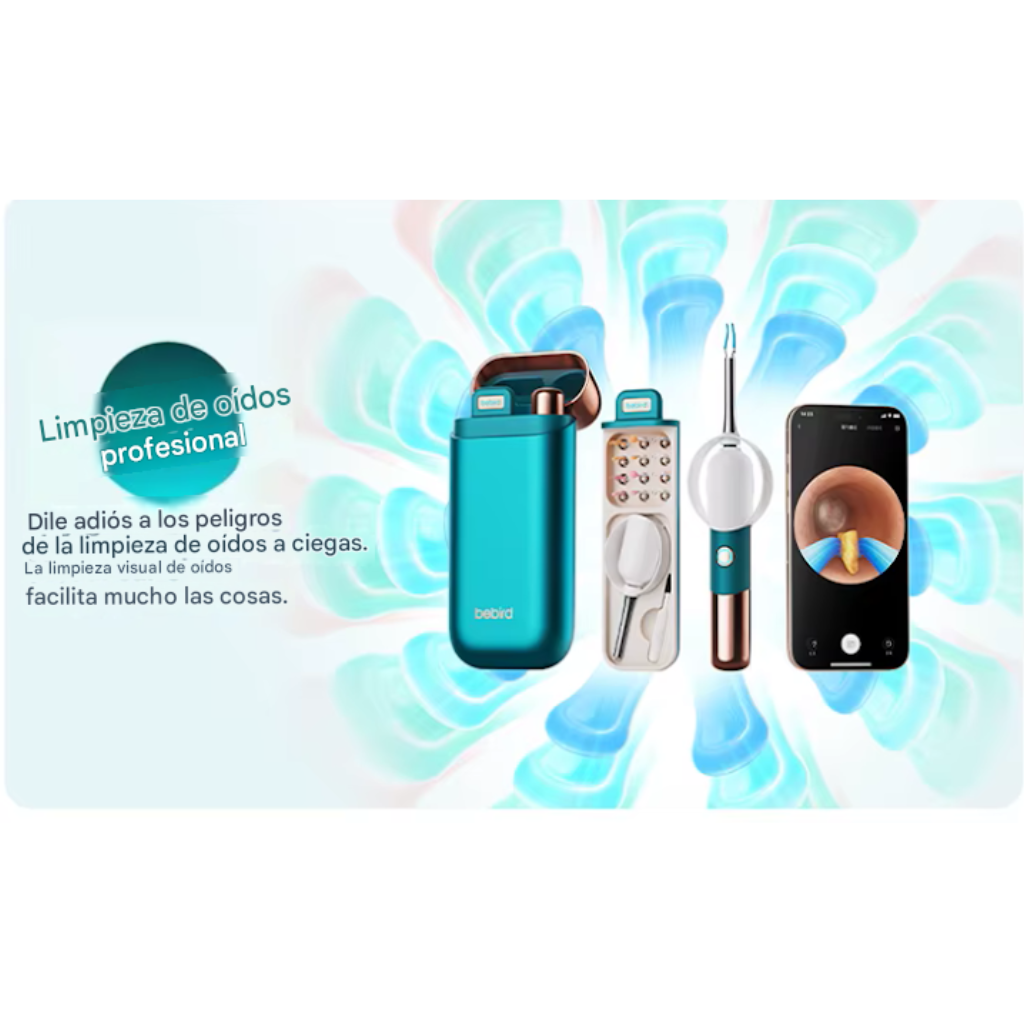 Otoscopio Inteligente Bebird EarSight Ultra™