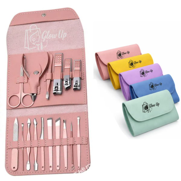 Set Profesional de Manicura y Pedicura 16 Piezas Glow Up(TM)