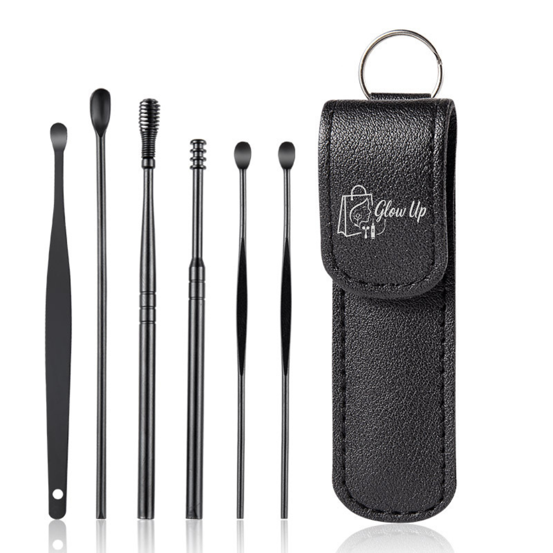 10 Set Limpiador de oídos de Acero Inox™