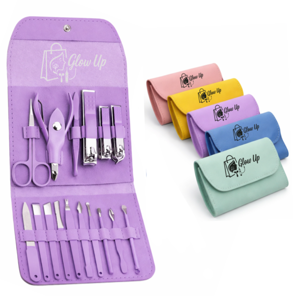 Set Profesional de Manicura y Pedicura 16 Piezas Glow Up(TM)