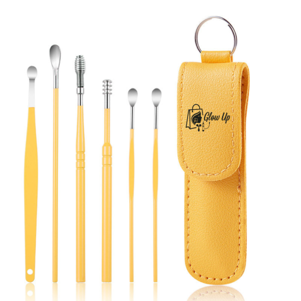 15 Set Limpiador de oídos de Acero Inox™