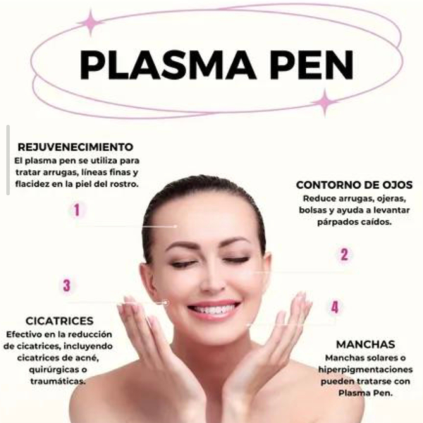 PLASMA PEN CON OZONO 2 EN 1 PLAMAX(TM)