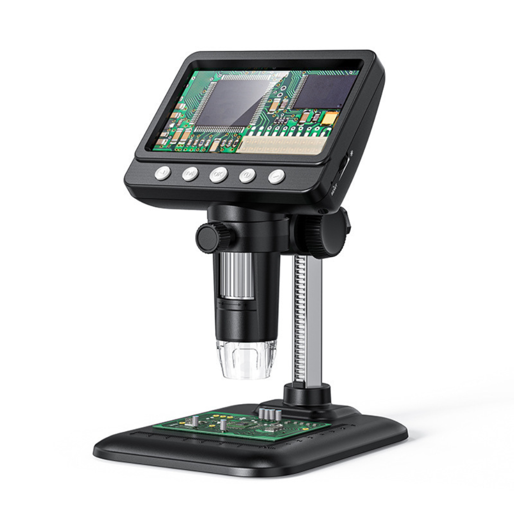 Microscopio Digital 1000X con Pantalla IPS HD™