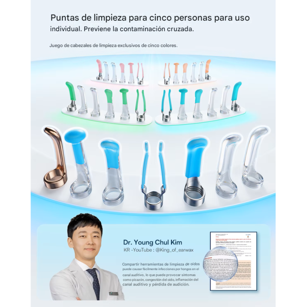 Otoscopio Inteligente Bebird EarSight Ultra™