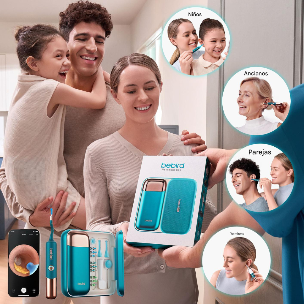 Otoscopio Inteligente Bebird EarSight Ultra™