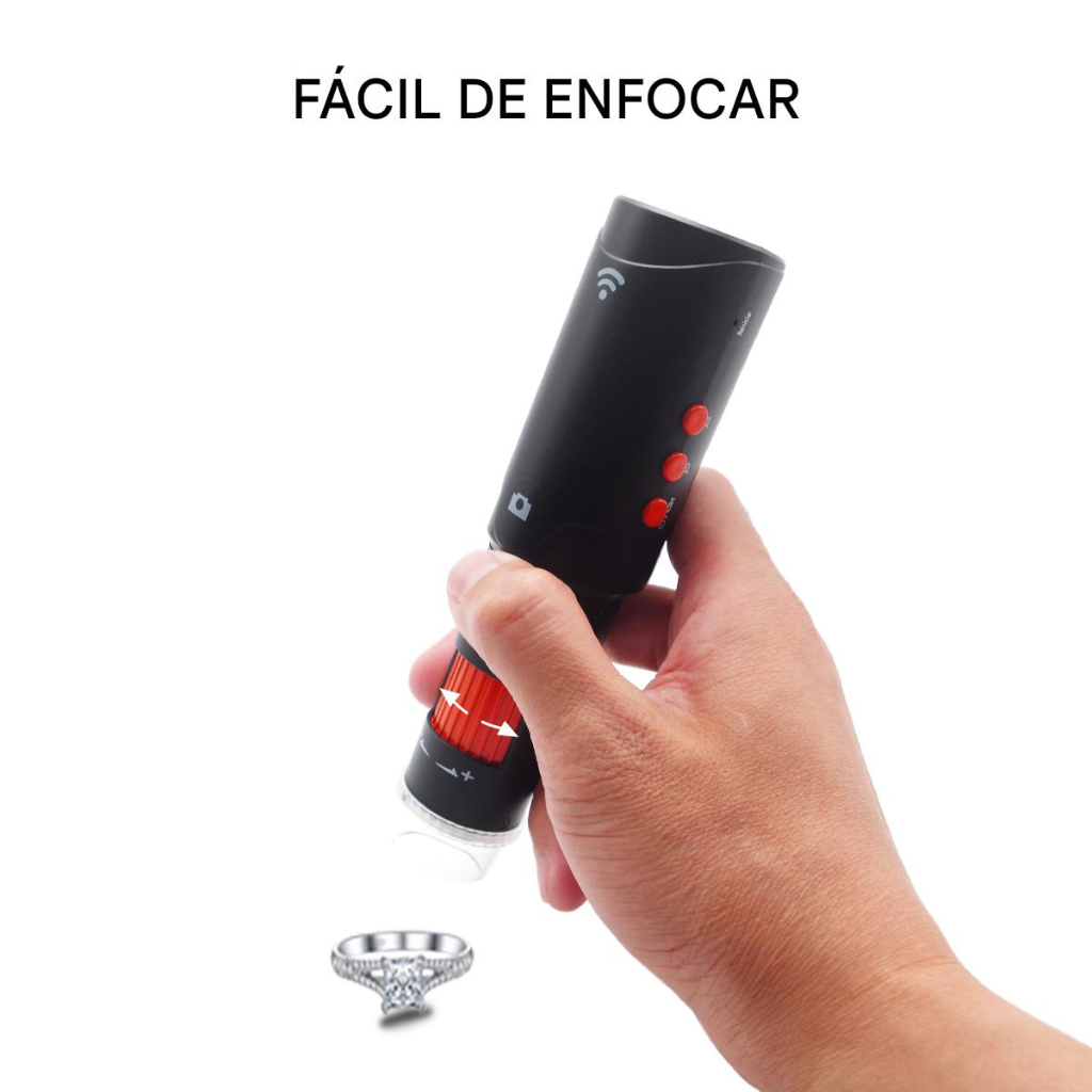 Dermatoscopio / Tricoscopio Digital WiFi Profesional DM023A-NC™