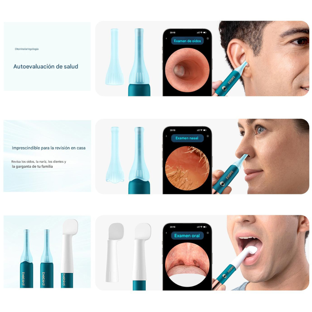 Otoscopio Inteligente Bebird EarSight Ultra™