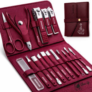 Set Profesional de Manicura y Pedicura 16 Piezas GlowUp(TM)