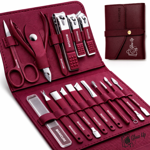 6 Set Profesional de Manicura y Pedicura 16 Piezas GlowUp™