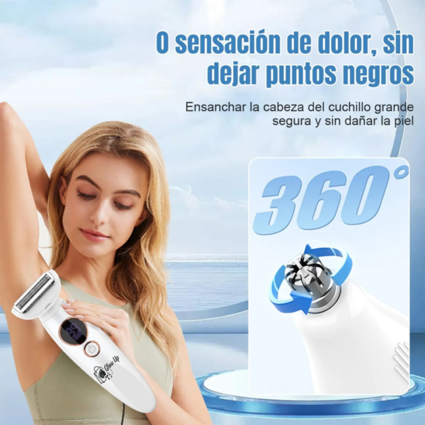 Afeitadora Eléctrica 5 en 1 Multifunción Recargable e Impermeable™