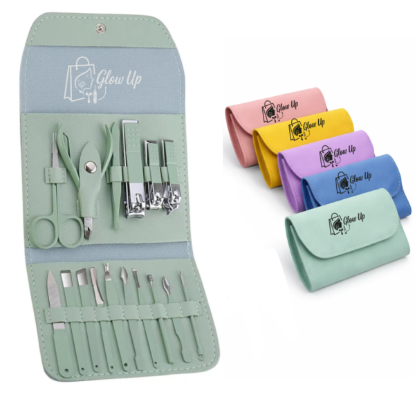 Set Profesional de Manicura y Pedicura 16 Piezas Glow Up(TM)