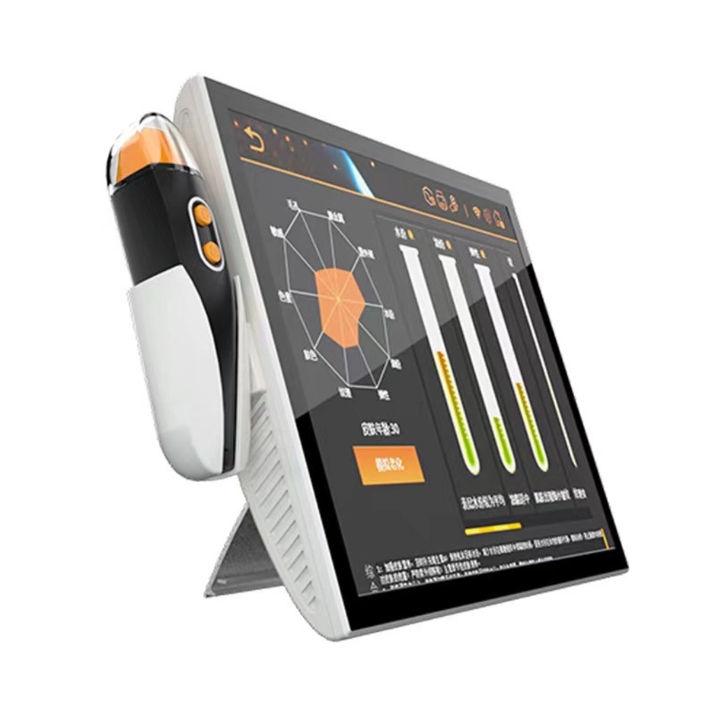 Analizador Inteligente de Piel Facial con IA y Pantalla Táctil™