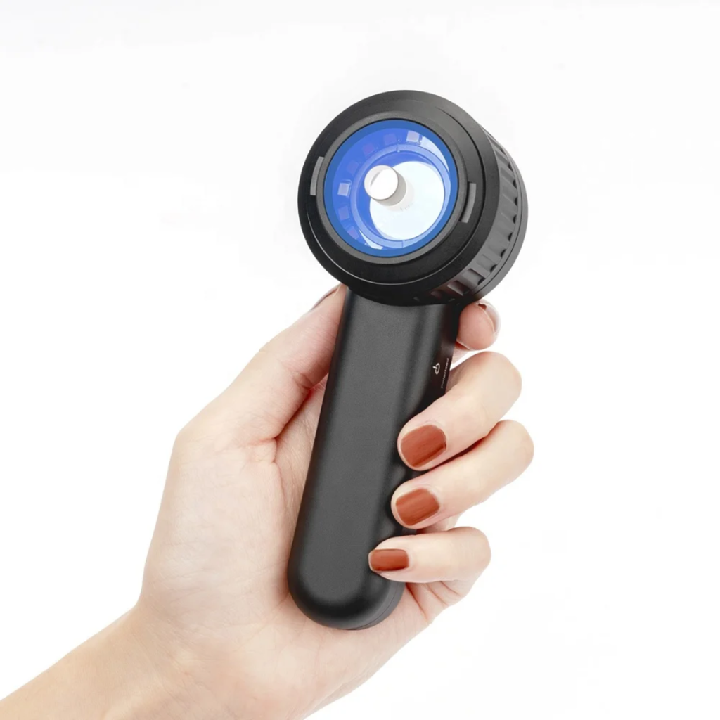 9 Dermatoscopio Profesional Digital Polarizado Glowup DE-3100™