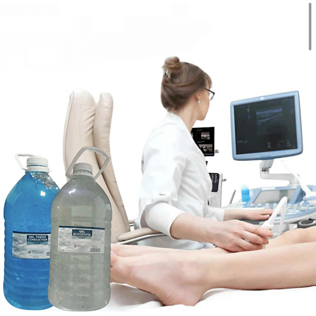 7 Gel Conductor, Transmisor, Gel de Ecografia SQF™