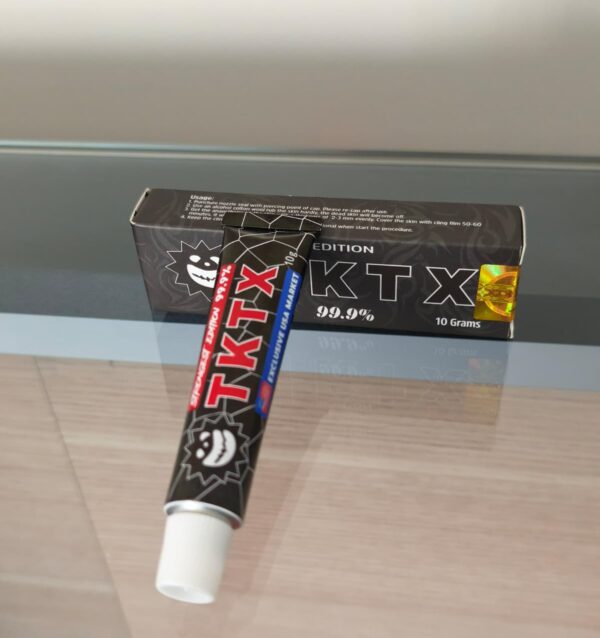 TKTX Premium Edition 99.9% – Crema Anestésica Profesional para Tatuajes y Micropigmentación™