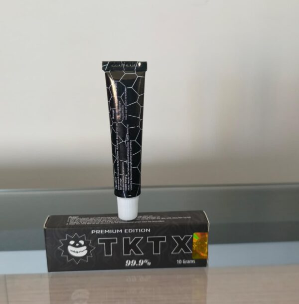 TKTX Premium Edition 99.9% – Crema Anestésica Profesional para Tatuajes y Micropigmentación™