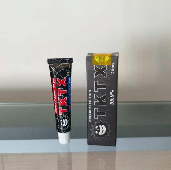 TKTX Premium Edition 99.9% – Crema Anestésica Profesional para Tatuajes y Micropigmentación™